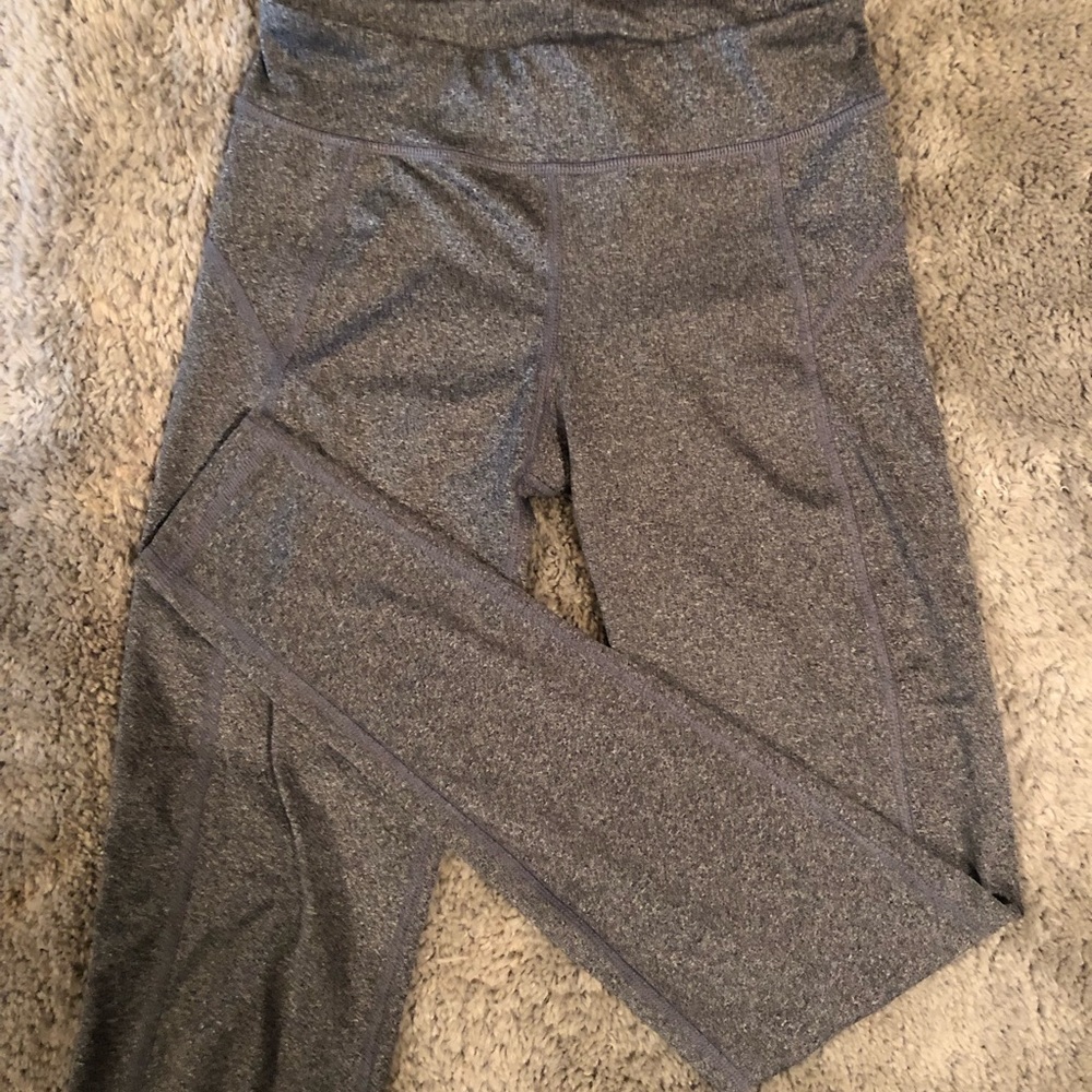 Live love dream Heather grey leggings